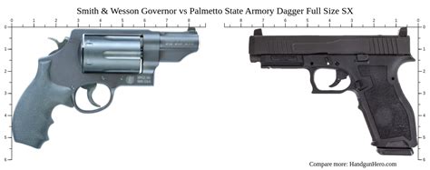 Smith And Wesson Governor Vs Palmetto State Armory Dagger Full Size Sx