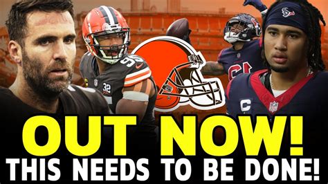 🔥cleveland Browns Vs Houston Texans Key To Victory Myles Garrett