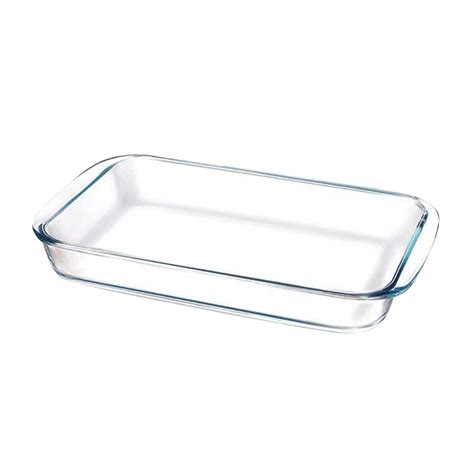 Tiifswhs 7 4inch×12inch Rectangular Glass Baking Dish With Gray Lid 3 08pt（1 7l）