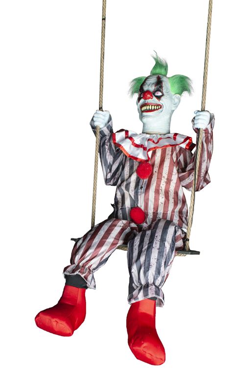 Schaukelnder Clown Halloween Dekoration Onlineshop F R Halloween