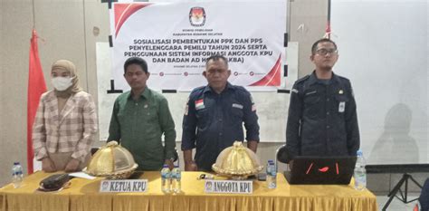 KPU Konsel Sosialisasikan Aplikasi SIAKBA Perekrutan PPK Dan PPS