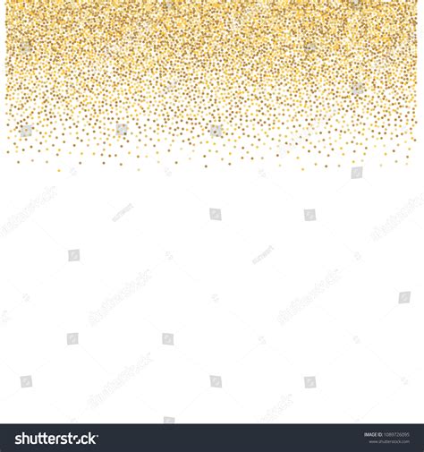 Gold Glitter Background Vector Illustration Yellow Stock Vector (Royalty Free) 1089726095 ...