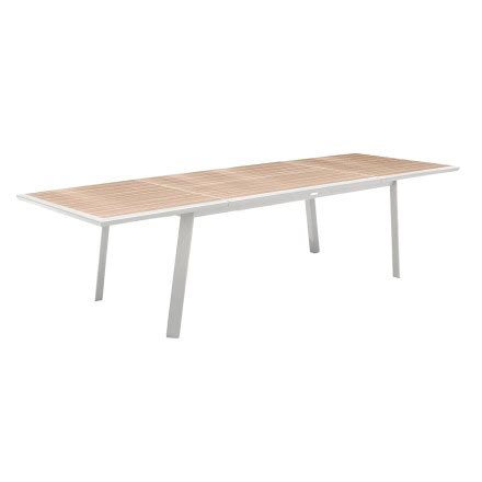 Table Extensible Alu P Lin Blanc Pavane Hesp Ride Le D P T Bailleul