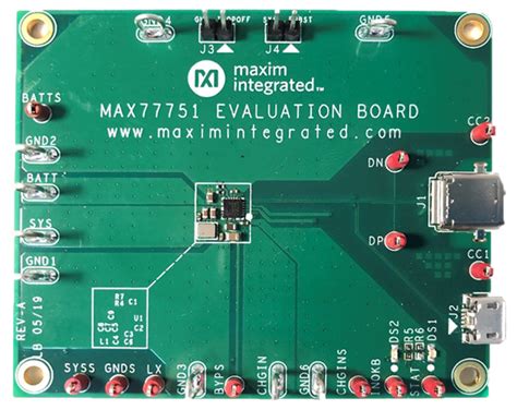 Max77751fevkit Evaluation Board Analog Devices