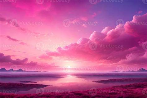 Pink Sky Background, Pink Sky Wallpaper, Fantasy Sky Background ...