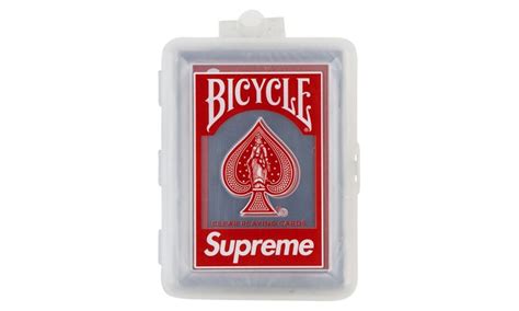 Buy Supreme Bicycle Clear Playing Cards Fw 20 Stadium Goods