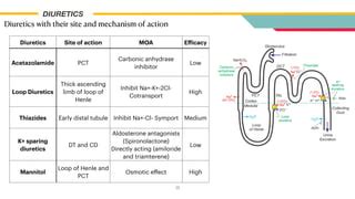 Diuretics PPT