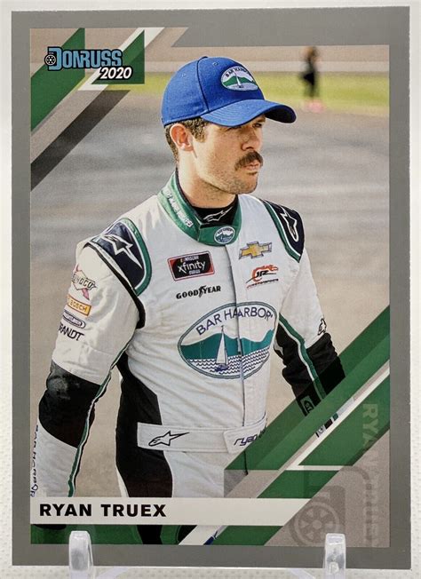 RYAN TRUEX 2020 Donruss Racing NASCAR Silver Parallel 72 Bar Harbor