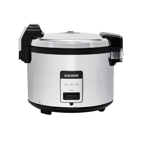 Cuckoo Cr 3032 30 Cup Uncooked Commercial Rice Cooker And Warmer Automatic Warm Mode