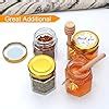 Amazon XING RUIYANG 1 5 Oz Glass Honey Jar Small Hexagonal Honey