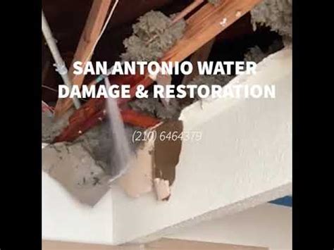 Water Cleanup Restoration In San Antonio TX YouTube