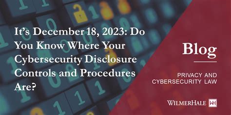 Cybersecurity Disclosure Laws Navigating Transparency