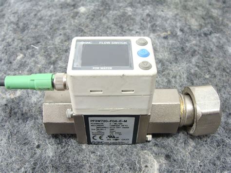 Smc Digital Water Flow Switch Pf W F E M L Mn F Ports