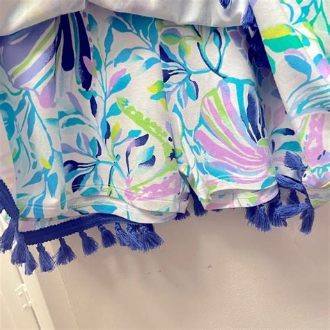 Lilly Pulitzer Pants And Jumpsuits Nwt Lilly Pulitzer Jarrett Romper Resort White Shell Beach