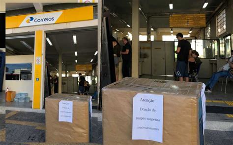 Caieiras Faz Coleta Mas Correios Suspendem Roupas Para V Timas Das