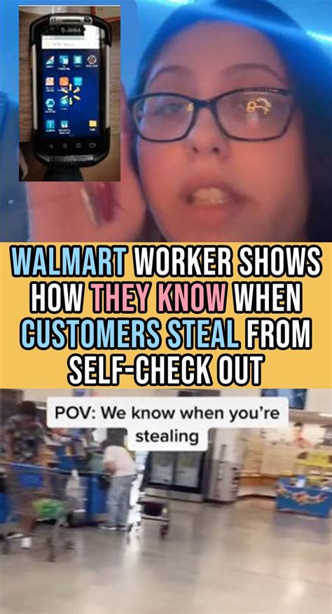 Walmart Worker Shows How They Know When Customers Steal From Self Check