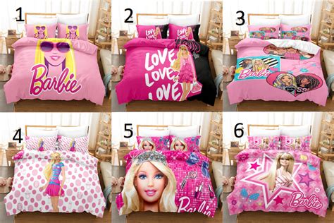 Barbie Collection Single Double Queen King Bed Quilt Cover Set Sold By