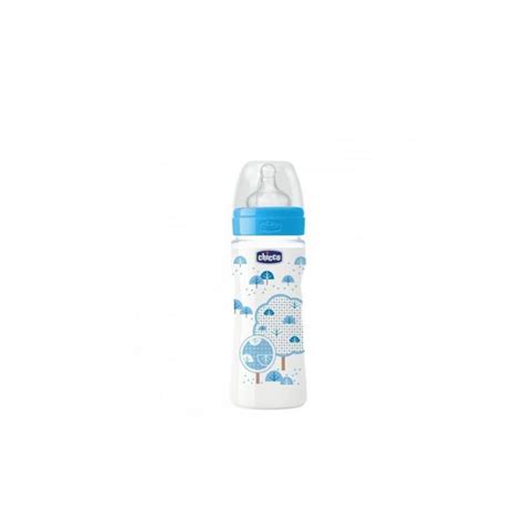 CHICCO Biberon En Verre 240ml Paraessentiel