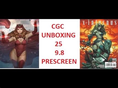 Cgc Prescreen Unboxing Youtube