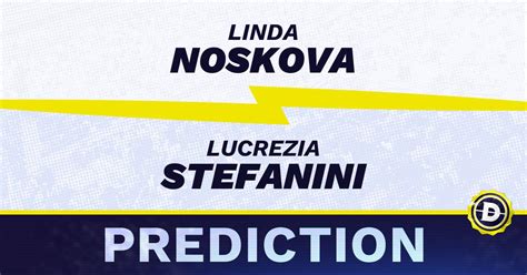 Linda Noskova Vs Lucrezia Stefanini Prediction Odds Picks For Wta