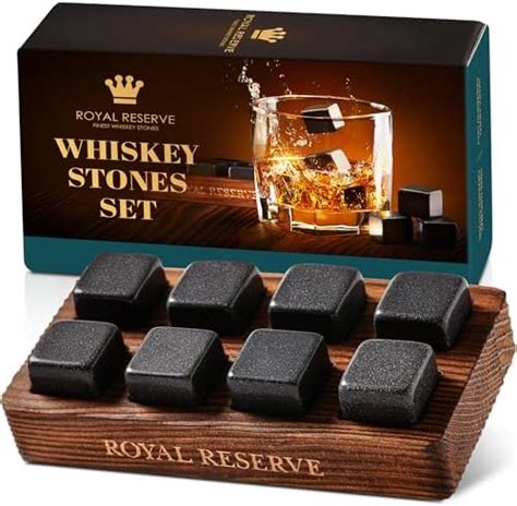 Amazon Royal Reserve Juego De Regalo De Piedras De Whisky