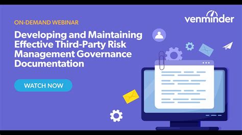 Developing And Maintaining Effective Third Party Risk Management