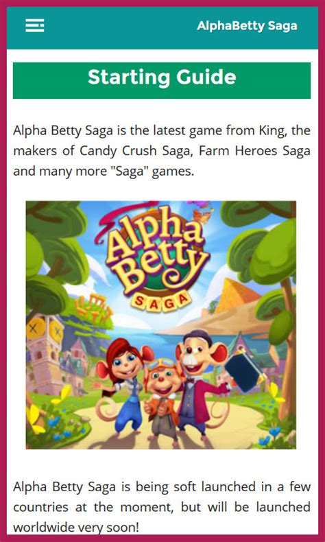 Guide For Alphabetty Saga App On The Amazon Appstore