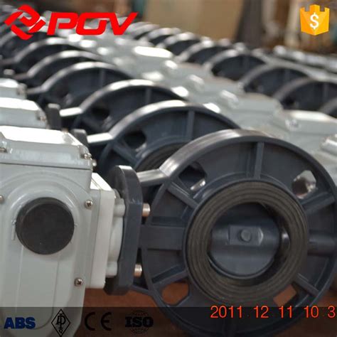 Pvc Motorized Butterfly Valve Pov Valve