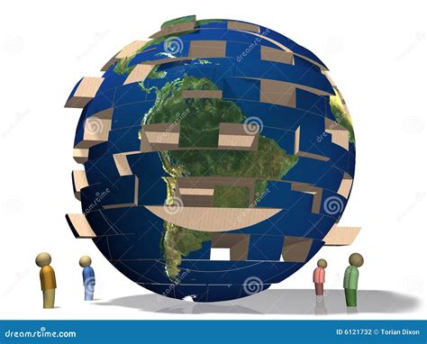 world falling  stock illustration illustration  stare