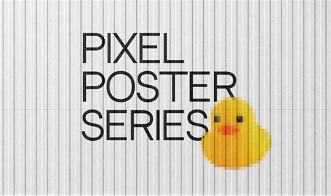 Pixel Poster Series :: Behance