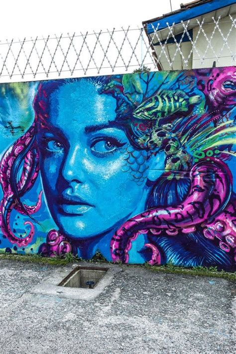 Valdi Valdi Street Artist - the Blue Graffiti Art