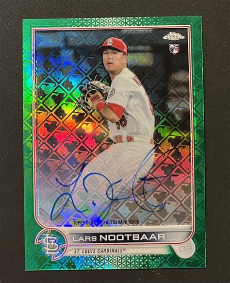 Yahoo オークション 99枚限定 Lars Nootbaar Topps Chrome RC Lo