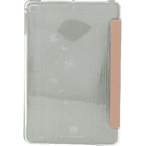 Pipetto Origami Folio Tablet Case Clear Rose Gold For Ipad Mini