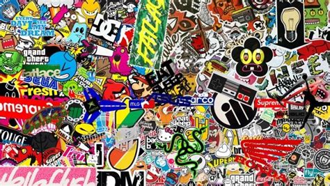 Download Gambar Sticker Bomb Wallpaper Hd Black and White terbaru 2020 ...