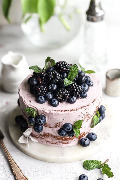 Blueberry Layer Cake