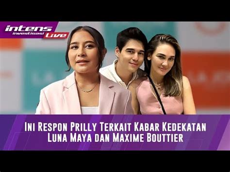 Live Prilly Latuconsina Buka Suara Terkait Kedekatan Maxime Bouttier