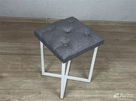 Табурет Бриз с мягким сиденьем серого цвета купить в Москве | Товары ...