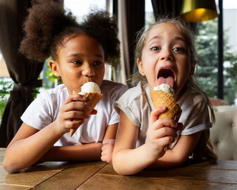 Black Kids Eating Ice Cream Images Free Download On Freepik