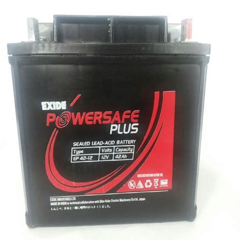 Exide SMF Battery 42 Ah Exide Powersafe Plus SMF Battery Latest Price