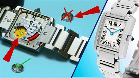 How To Replace A Cartier Watch Battery YouTube