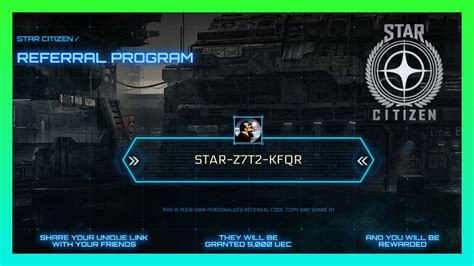 Star Citizen CODE DE PARRAINAGE Referral Code YouTube