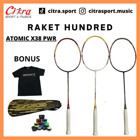 Jual Raket Hundred Atomic X Power Original Shopee Indonesia