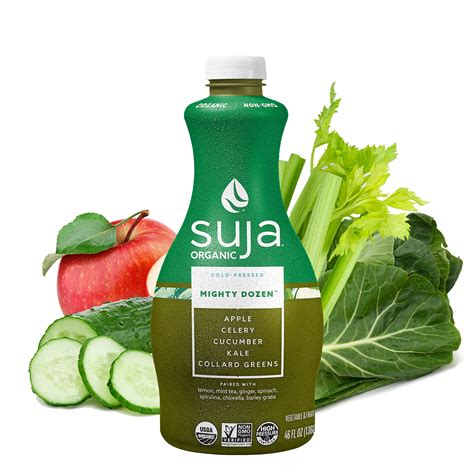 Buy Suja Cold Pressed Mighty Dozen Green Juice With Celery Cucumber