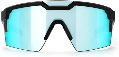 Heat Wave Visual Future Tech Z87 Sunglasses Black Arctic Chrome