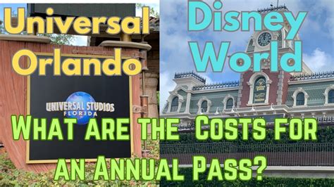 Disney World And Universal Orlando Annual Passes 2023 Everything You