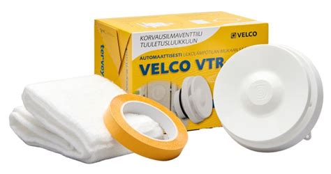 Korvausilmaventtiili Velco Vtr Valkoinen Bauhaus Fi