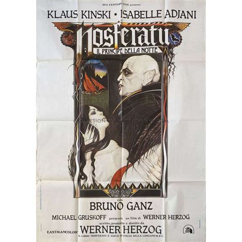 Nosferatu Italian Movie Poster 39x55 In 1979