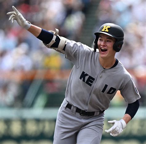 慶応ー仙台育英（決勝）全国高校野球2023 夏の甲子園 写真特集2680 毎日新聞