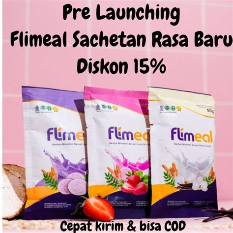 Jual Flimeal By Flimty Meal Replacement Sachet Original Diskon