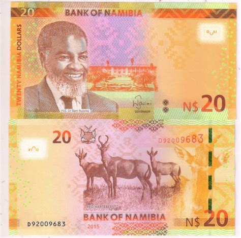 Namibia Dollars Unc Currency Note Kb Coins Currencies